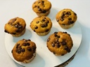 Muffin de Baunilha com Gotas de Chocolate com 4un