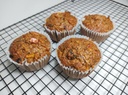 Muffin Integral de Maçã com Granola com 4un