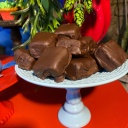 Brownie banhado com Chocolate Belga c/6