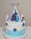 Bolo Personalizado Frozen