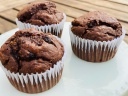 Muffin Integral de Abobrinha com Cacau com 4un