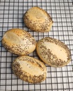 Mini Pão Francês de Chia c/ 6un
