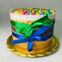 Bolo Naked Cake  Confeti