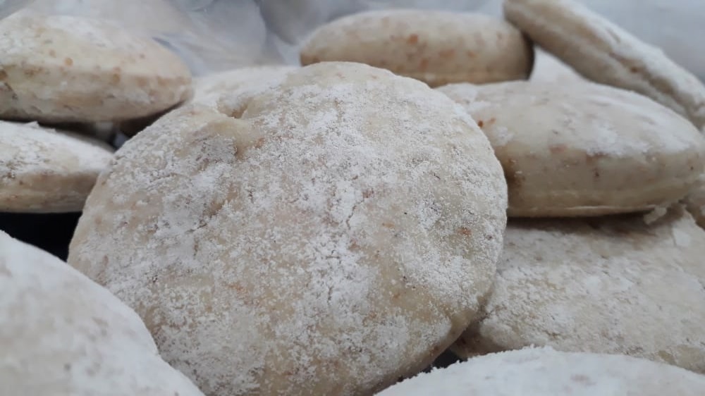 Mini Pão Árabe Integral com 10un