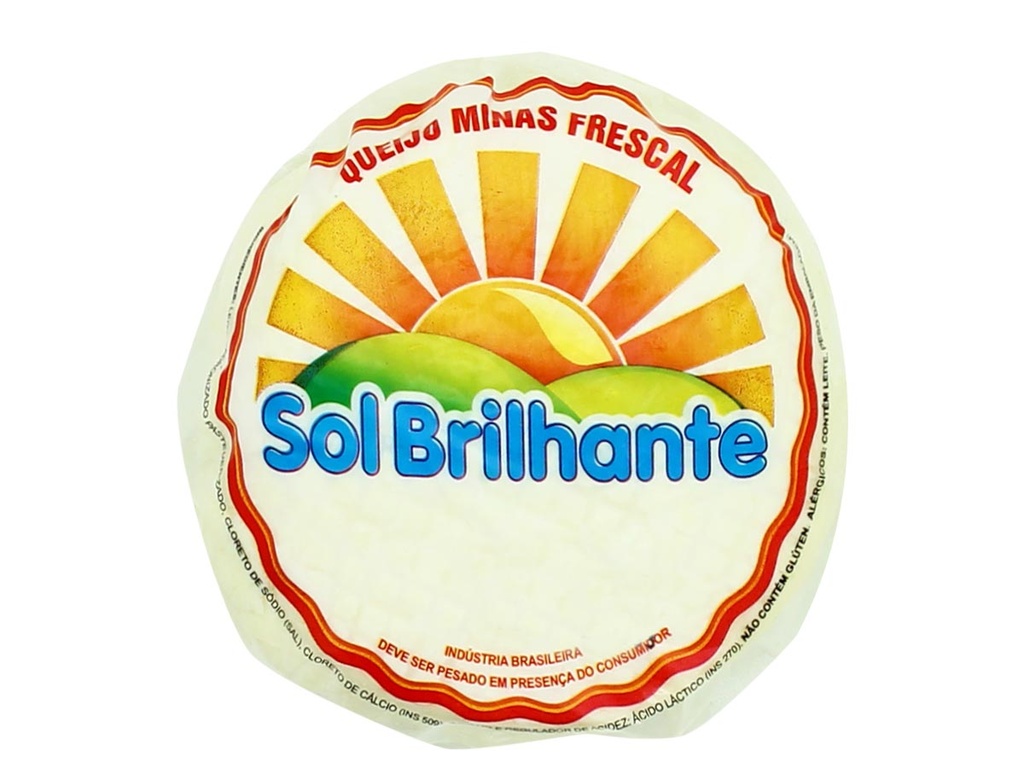 Queijo Minas Sol Brilhante 500g