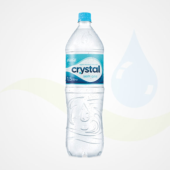 Água Crystal sem Gás 1,5L