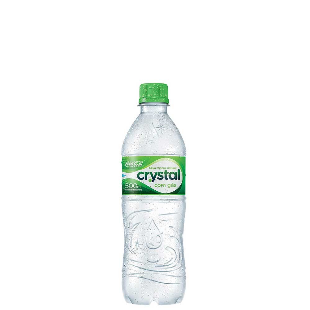 Água Crystal com Gás 500ml