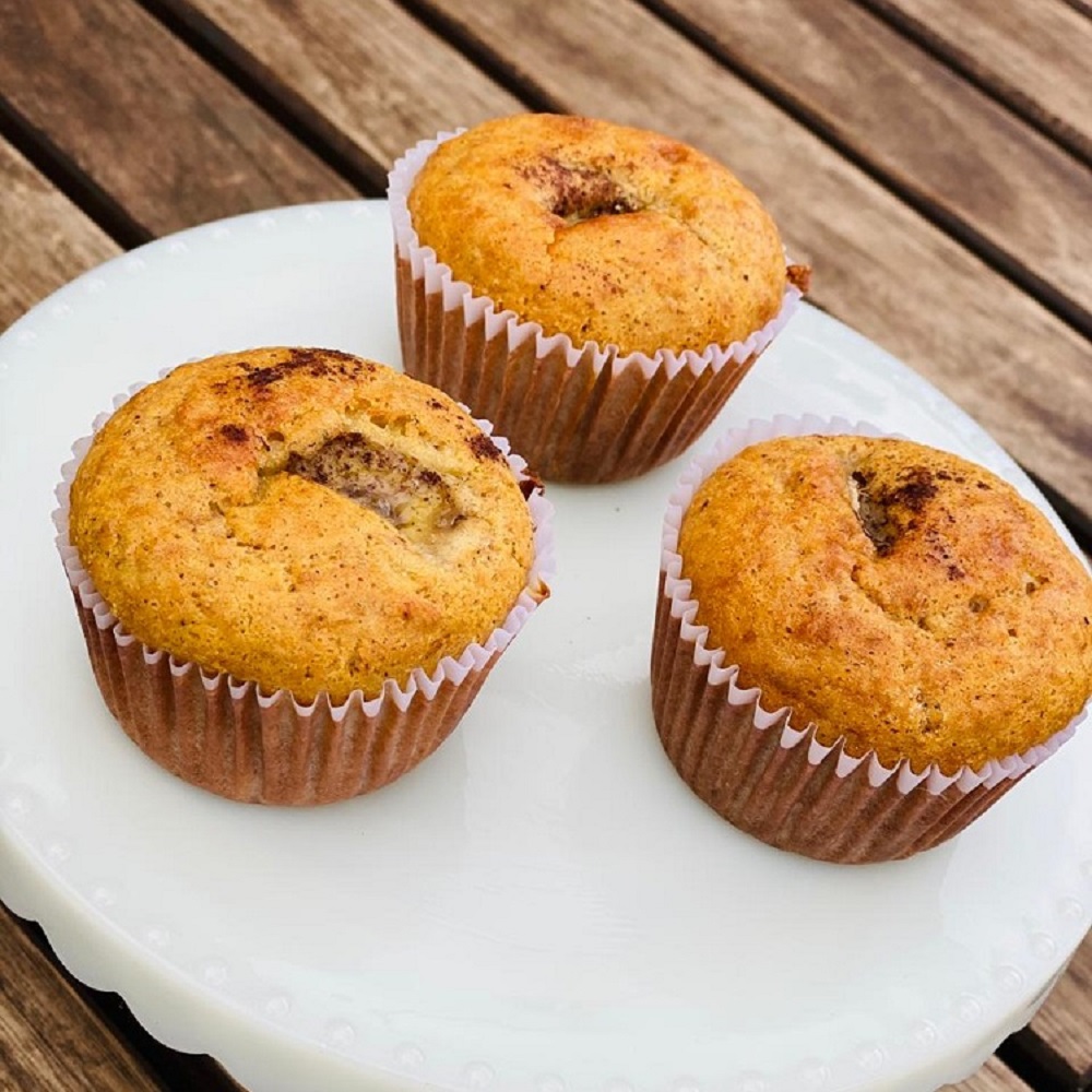 Muffin Integral de Banana Diet com 4un