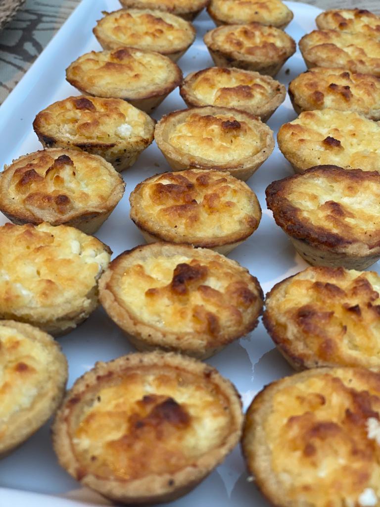 Mini Quiche de Queijo Minas c/ 4un