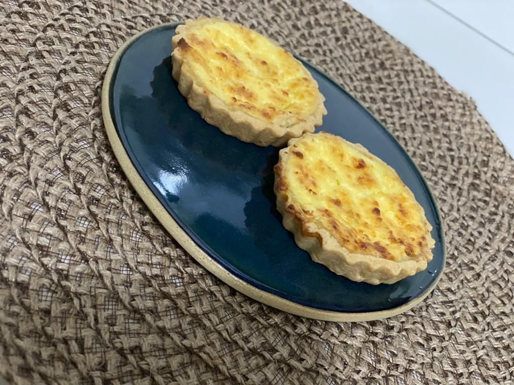 Quiche de Queijo com Cebola 100g