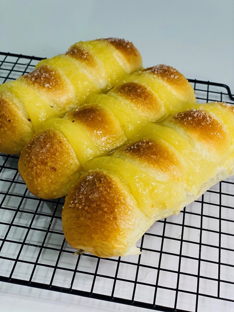 Pão Doce Mini Colegial de Creme com 6un