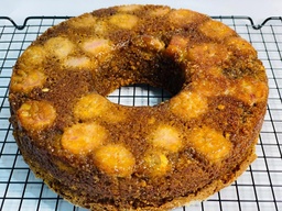 [1063] Bolo Integral de Banana e Aveia 22cm