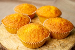 [1213] Muffin Caseiro de Cenoura com 4un