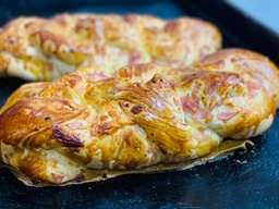 [1540] Trança de Queijo com Presunto