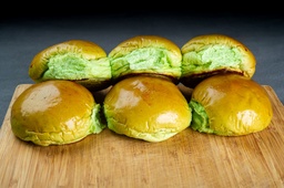 [1222] Pão de Hambúrguer de Espinafre c/ 6un